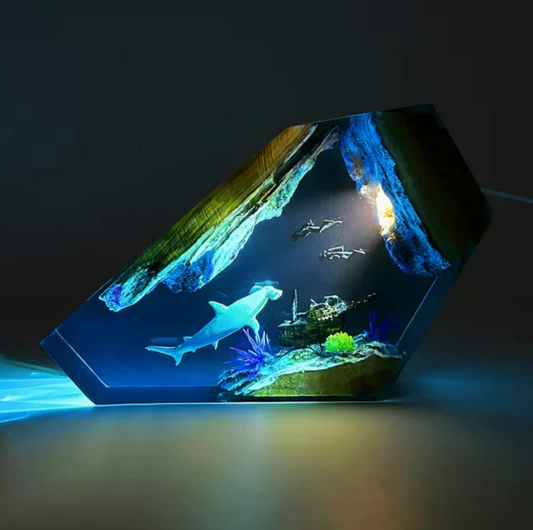 Ocean Shark Lamp  - PRE SALES ONLY SHIPPING WILL TAKE 2-3 MONTHS