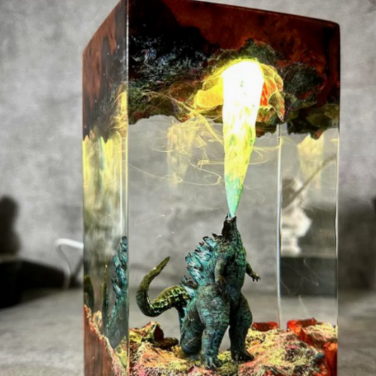 Godzilla Lamp  - PRE SALES ONLY SHIPPING WILL TAKE 2-3 MONTHS