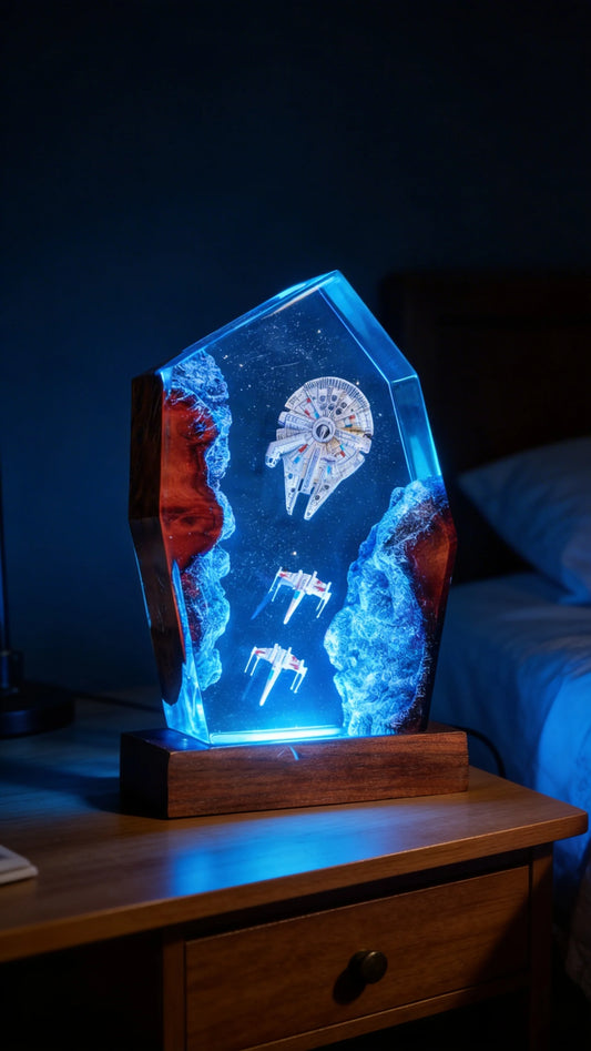 Millennium Falcon Lamp